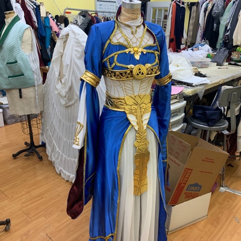 Legend of Zelda: Breath of the Wild cosplay- Princess Zelda Royal Gown